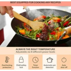 Klarstein Virtuosa 5 Built-in Hob 5 Zones 8200 W Glass Ceramic -Home Appliances Store 101007178 5