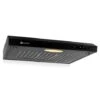 Klarstein UW60BL Extractor Cooker Hood 115W Stainless Steel Black