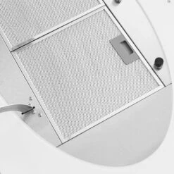 Klarstein Secret Service Ceiling-mounted Hood Extractor Hood 220W Touch Glass LED White -Home Appliances Store 22969341 5