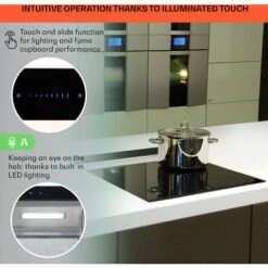Klarstein Royal Flush Downdraft Cooker Extractor Hood 430 M³ / H 60 Cm -Home Appliances Store 22969344 4