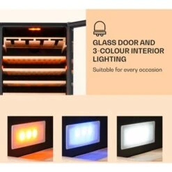 Klarstein Vinovilla Grande 165 Built-in Duo Wine Fridge 425l 165 Bottles 3-colour Glass Door -Home Appliances Store 22969417 4