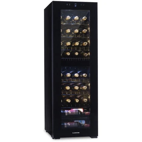 Klarstein Shiraz 39 Duo Wine Fridge 2 Zones 105l 39 Bottles 1 Klarstein Shiraz 39 Duo Wine Fridge 2 Zones 105l 39 Bottles