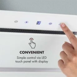 Klarstein Hektor Cooker Extractor Hood Built-in 52cm Exhaust: 530 M³ / H LED Touch Glass -Home Appliances Store 22969737 4