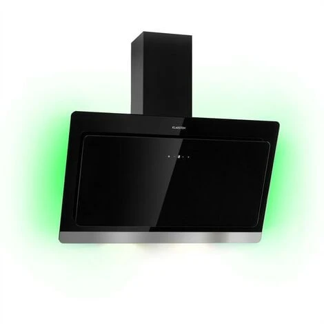 Klarstein Aurora Eco 90 Cooker Extractor Hood 550 M³ / H LED Display Black -Home Appliances Store 22969749 1