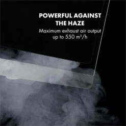 Klarstein Aurora Eco 90 Cooker Extractor Hood 550 M³ / H LED Display Black 7 Klarstein Aurora Eco 90 Cooker Extractor Hood 550 M³ / H LED Display Black -Home Appliances Store 22969749 3