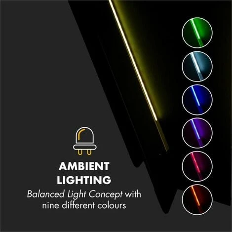 Klarstein Aurora Eco 90 Cooker Extractor Hood 550 M³ / H LED Display Black 5 Klarstein Aurora Eco 90 Cooker Extractor Hood 550 M³ / H LED Display Black - Image 5