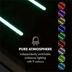 Klarstein High Line Ceiling Hood 77cm 410 M3 / H 75W 3 Steps Remote Control Black -Home Appliances Store 22969845 4