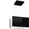 Klarstein Kronleuchter L Island Exhaust Hood 60cm Exhaust Air: 590m³ / H LED Touch Black