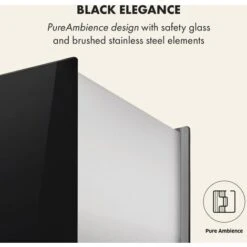 Klarstein Kronleuchter L Island Exhaust Hood 60cm Exhaust Air: 590m³ / H LED Touch Black -Home Appliances Store 22969885 3