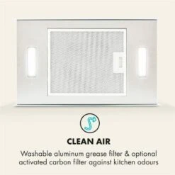 Klarstein Kronleuchter L Island Exhaust Hood 60cm Exhaust Air: 590m³ / H LED Touch White 8 Klarstein Kronleuchter L Island Exhaust Hood 60cm Exhaust Air: 590m³ / H LED Touch White -Home Appliances Store 22969886 4