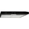 Klarstein Contempo Neo Substructure Cooker Extractor Hood 60cm 175m³ / H LED Stainless Steel Acrylic Black