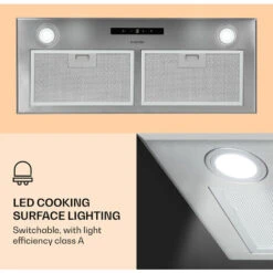 Klarstein Paolo Cooker Hood Built-in 72 Cm EEC: A 593 M³/h -Home Appliances Store 22970438 3