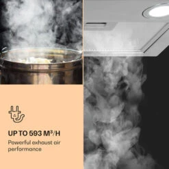 Klarstein Paolo Cooker Hood Built-in 72 Cm EEC: A 593 M³/h -Home Appliances Store 22970438 4
