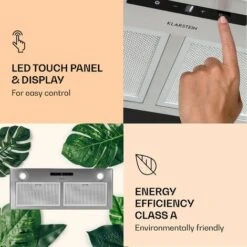 Klarstein Paolo Cooker Hood Built-in 72 Cm EEC: A 593 M³/h -Home Appliances Store 22970438 5