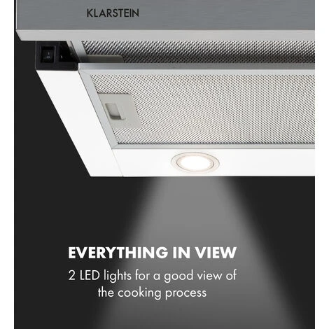 Klarstein Mariana 60 Flat Screen Hood 500 M³ / H Exhaust Air LED White 5 Klarstein Mariana 60 Flat Screen Hood 500 M³ / H Exhaust Air LED White - Image 5