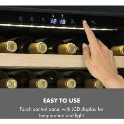 Klarstein Vinovilla 79 Built-In Duo Two-Zone Wine Fridge 190l 79 Bottles 3-Ply Glass Door -Home Appliances Store 33503003 5