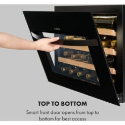 Klarstein Vinsider 24 Built-In Uno Wine Refrigerator Built-in 1 Zone 24 Bottles -Home Appliances Store 33503384 3
