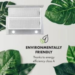 Klarstein Viola Extractor Hood Stainless Steel 59.6 Cm 612m³ / H EEC A Silver -Home Appliances Store 33596672 3