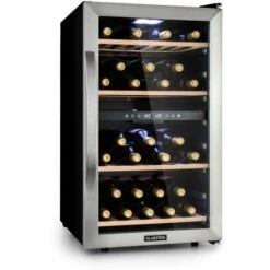 Klarstein Vinamour 45 Duo Wine Refrigerator 2 Zones 118 Ltr / 45 Fl 5-18 °C