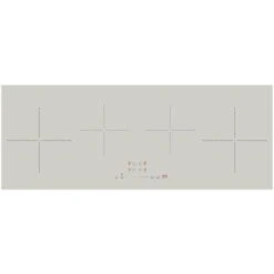 Innocenti ART291102 90cm Icon Linear 4 X Boost Induction Hob White