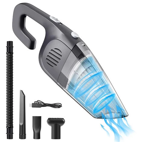 Cordless Handheld Vacuum Cleaner Powerful Suction Lightweight Mini Vacuum Cleaner Quick And Wet Charging Car Vacuum Cleaner For Pet Hair, Home Office And Car Cleaning 1 Cordless Handheld Vacuum Cleaner Powerful Suction Lightweight Mini Vacuum Cleaner Quick And Wet Charging Car Vacuum Cleaner For Pet Hair, Home Office And Car Cleaning