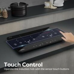 CIARRA 2800W Induction Hob 9 Power Levels 10 Temperature Levels Safety Lock-CUTIH2 -Home Appliances Store 36409488 2