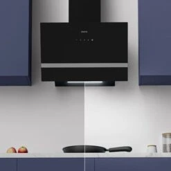 CIARRA 60cm Glass Angled Cooker Hood Class A++ 650m3/h 4 Speeds Touch Control-CD6736HB -Home Appliances Store 36409489 4