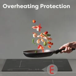 CIARRA Built-in 4 Zones Induction Hob, Integrated Electric Cooktop With 1 Flex Zone 7200W-CD4BFBIH -Home Appliances Store 36409494 3