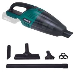 VONROC Powerful Cordless Vacuum Cleaner – VPower 20V (Excl. Battery And Charger) – 0.5L Tank – Incl. 3 Nozzles