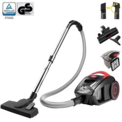 Vacuum Cleaner 900 Watts Bagless Multi-Cyclone Vacuum Cleaner Powerful Volume Container Washable Compact HEPA Filter 7 Vacuum Cleaner 900 Watts Bagless Multi-Cyclone Vacuum Cleaner Powerful Volume Container Washable Compact HEPA Filter -Home Appliances Store 37395173 3