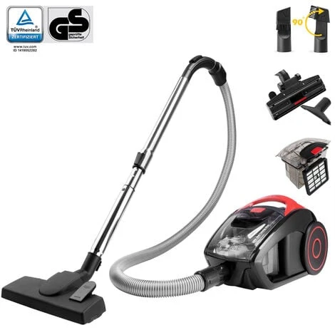 Vacuum Cleaner 900 Watts Bagless Multi-Cyclone Vacuum Cleaner Powerful Volume Container Washable Compact HEPA Filter 3 Vacuum Cleaner 900 Watts Bagless Multi-Cyclone Vacuum Cleaner Powerful Volume Container Washable Compact HEPA Filter - Image 3
