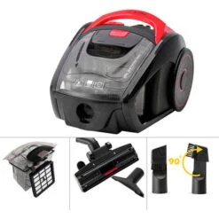 Vacuum Cleaner 900 Watts Bagless Multi-Cyclone Vacuum Cleaner Powerful Volume Container Washable Compact HEPA Filter 8 Vacuum Cleaner 900 Watts Bagless Multi-Cyclone Vacuum Cleaner Powerful Volume Container Washable Compact HEPA Filter -Home Appliances Store 37395173 4
