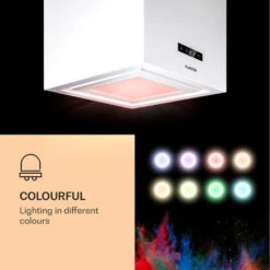 Klarstein Kronleuchter Smart, Island Hood, 595m³ / H, App Control, LED Panel -Home Appliances Store 39501053 4