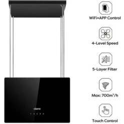 CIARRA 48cm Island Hood 700m3/h With 4-speed Extraction Class A++ Ceiling Hood -CD4850B -Home Appliances Store 42185723 2