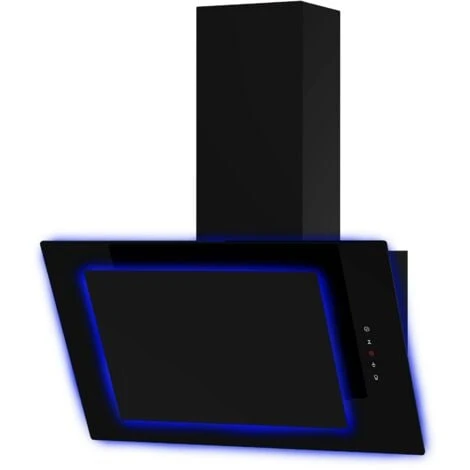 Edesa ART283101 60cm Aurora Led Halo Angled Glass Cooker Hood -Home Appliances Store 42504459 1