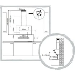 Edesa ART283101 60cm Aurora Led Halo Angled Glass Cooker Hood -Home Appliances Store 42504459 3