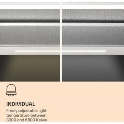 Klarstein Mariana Neo 60, Flat Screen Bonnet, 60cm, 640 M³/h, Exhaust Air, LED -Home Appliances Store 42770280 3