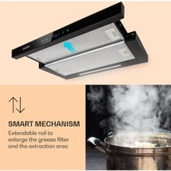 Klarstein Mariana Neo 60, Flat Screen Hood, 60cm, 640 M³ / H, Exhaust Air, LED 9 Klarstein Mariana Neo 60, Flat Screen Hood, 60cm, 640 M³ / H, Exhaust Air, LED -Home Appliances Store 42770283 5