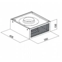 Gemini 100 X 70cm Ceiling Hood With External Motor -Home Appliances Store 49134484 4