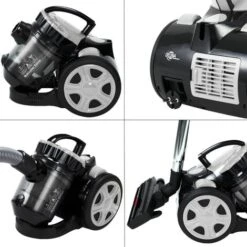 Monzana Bagless Cylinder Vacuum Cleaner 700 Watt Powerful Compact Design Multi Cyclone HEPA Filter Anthracite -Home Appliances Store 56806293 4