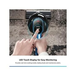 Proscenic I10 Cordless Vacuum Cleaner, VBoost Technology, 4 In 1 Hoover With 350W Motor, 3 Adjustable Modes, LED Touch Display, Removable Battery, 50min Runtime -Home Appliances Store 61309886 5