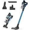 Proscenic P10 Cordless Vacuum Cleaner, 22000Pa Powerful, 4 Adjustable Suction Modes, LED Touch Screen, Removable Battery, For Hard Floor,Carpet, Pet Hair, Blue