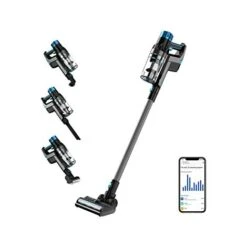 Proscenic P11 Smart Cordless Vacuum Cleaner, Up To 60Mins Runtime, Handheld Vacuum With 30KPA Strong Suction Power, Smart App Integration, For Carpet, Hard Floor, Pet Hair