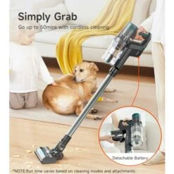 ULTENIC U11 Pro - Cordless Vacuum Cleaner - 25000Pa - 4 In 1 - LED - 2200mAh Detachable Battery And 50Mins Runtime For Hard Floor Carpet Car Pet Hair -Home Appliances Store 64109829 4