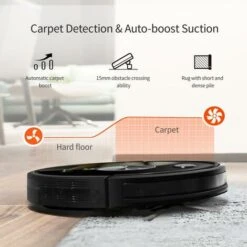 ULTENIC D5s Pro - Robot Vacuum Cleaner With Mop - 3000Pa Suction - Wi-Fi/Alexa/App Control -Home Appliances Store 64109842 3