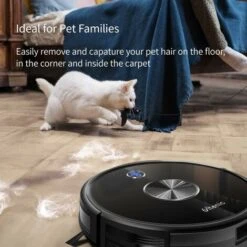 ULTENIC D5s Pro - Robot Vacuum Cleaner With Mop - 3000Pa Suction - Wi-Fi/Alexa/App Control -Home Appliances Store 64109842 4