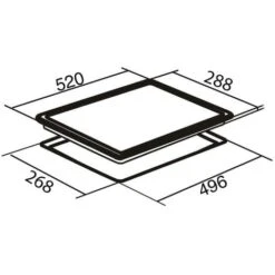 SIA CERH31BL Black 30cm 2 Burner Domino Ceramic Electric Hob With Touch Control 7 SIA CERH31BL Black 30cm 2 Burner Domino Ceramic Electric Hob With Touch Control -Home Appliances Store 65334528 3