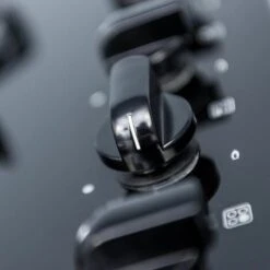 SIA GHG612BL 60cm Black 4 Burner Gas On Glass Hob With Enamel Pan Stands & FFD -Home Appliances Store 65334540 3