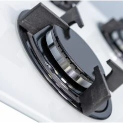 SIA GHG602WH 60cm White 4 Burner Gas On Glass Hob With Cast Iron Pan Stands 7 SIA GHG602WH 60cm White 4 Burner Gas On Glass Hob With Cast Iron Pan Stands -Home Appliances Store 65334556 3