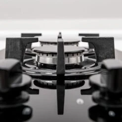 SIA GHG301BL 30cm Black 2 Burner Gas On Glass Domino Hob & Cast Iron Stands 7 SIA GHG301BL 30cm Black 2 Burner Gas On Glass Domino Hob & Cast Iron Stands -Home Appliances Store 65334565 3